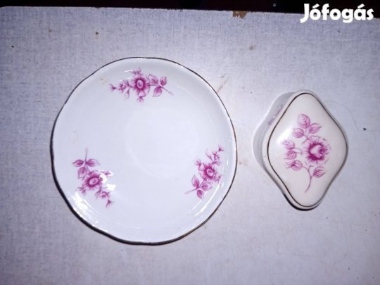 Hollóházi porcelán tálka vagy bonbonier 80as évek
