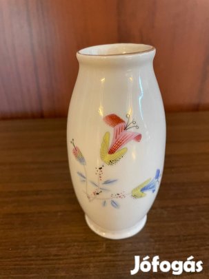 Hollóházi porcelán váza