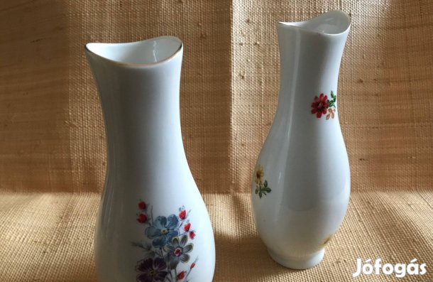 Hollóházi porcelán váza