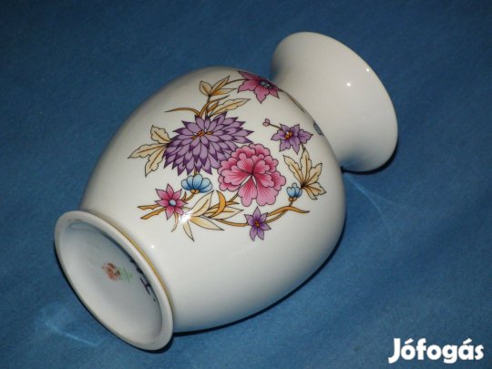 Hollóházi porcelán váza 2 db. egyben + 1 váza ajándék