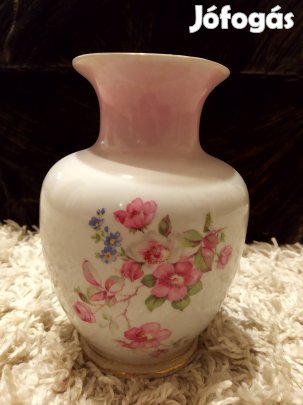 Hollóházi porcelán vaza