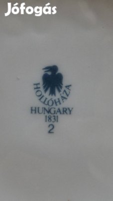 Hollóházi porcelán váza