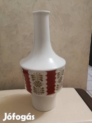 Hollóházi porcelán váza 