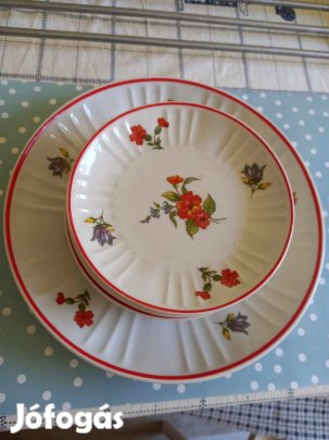 Hollóházi süteményes készletek