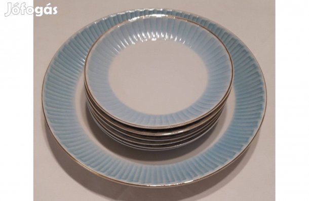 Hollóházi süteményes tányér készlet