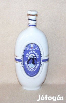 Hollóházi szatmári porcelán üveg