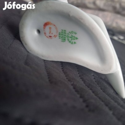 Hollóházi színes porcelán sirály