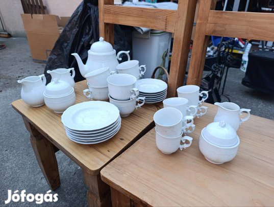 Hollóházi teás és kávéskészlet