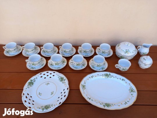 Hollóházi teás szett