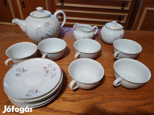Hollóházi teáskészlet