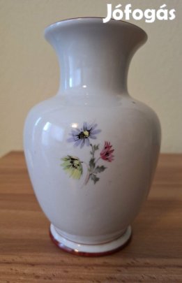 Hollóházi virágmintás váza