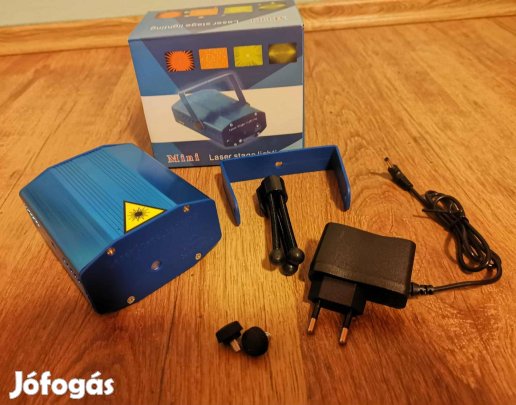 Holografikus Lézer Projektor Zenevezérelt Partyfény