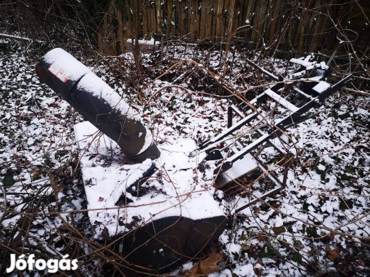 Hómaró, hófúvó kerti traktorhoz