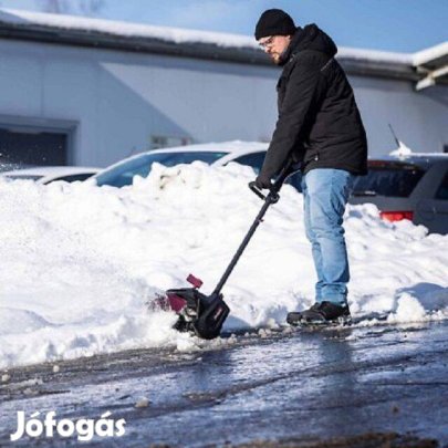 Hómaró-hótoló akkumulátoros-Szélesség 40 cm aksival töltővel!GO-SNF400