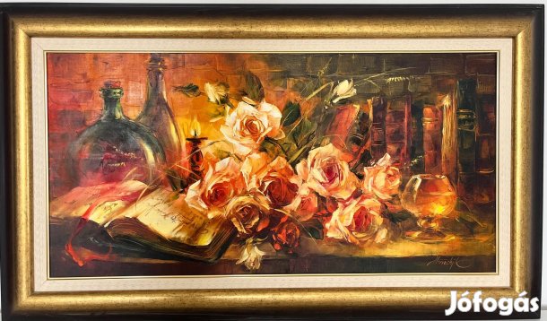 Homchik Anna 80x40cm olaj festmény