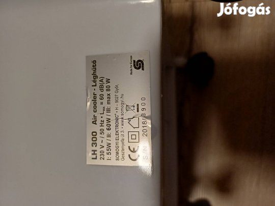 Home By  Somogyi LH 300léghűtő,párásító ventillátoros