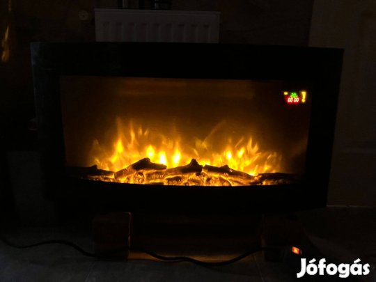 Home FKK 17 Elektromos fali kandalló, távirányítható, 2000W