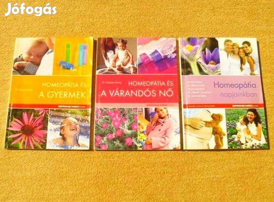 Homeopátia. Spring Med természetgyógyászat - 3+1 kötet