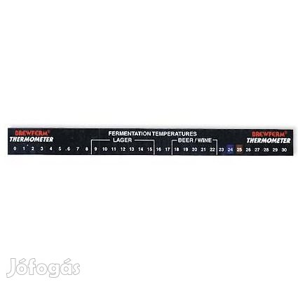 Hőmérő matrica liquid  crystal 2-36°C (210)