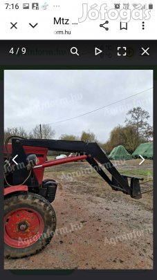 Homlokrakodó eladó