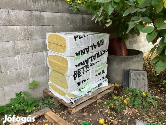 Homlokzati táblás közetgyapot 15 cm