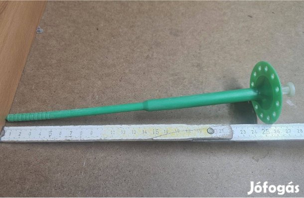 Homlokzatszigetelés rögzítő műanyag tárcsa