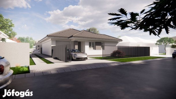 Homokkertben építés alatt álló 111m2 nappali+3 szobás családiház eladó