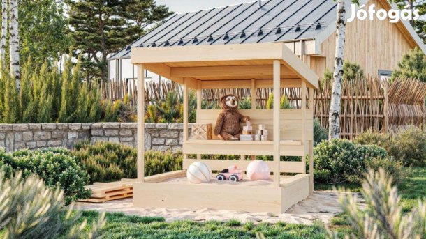 Homokozó tetővel és sárkonyhával H93366