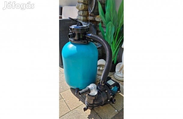 Homokszűrő medence víz szűrő tisztító takarító vízforgató motor eladó!