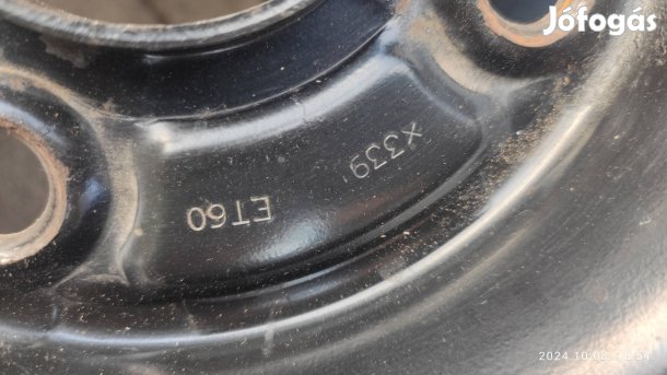 Honda 14" colos 4x114,3 ET 60 használt lemezfelni garnitúra eladó