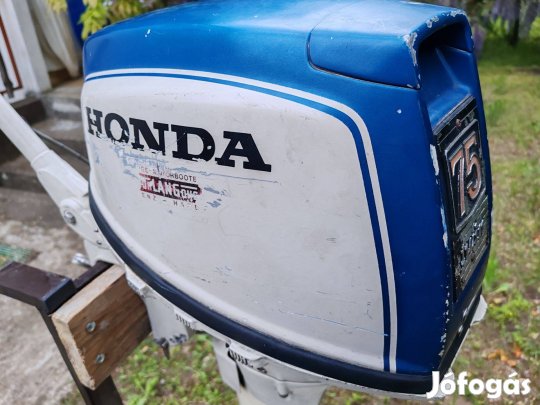 Honda 4 ütemű hosszútribes nagy csónakmotor szervizelt