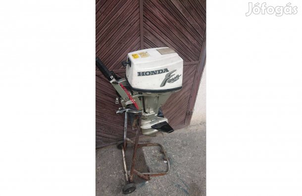 Honda 9.9Le. 4 ütemű, rövid csizmás kitűnő motor