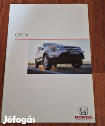 Honda CR-V Prospektus 2002 Magyar Nyelv