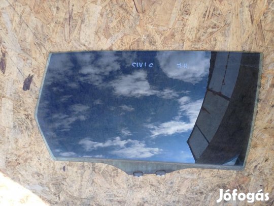 Honda Civic VII  (2001-2005) Jobb Hátsó Ajtó Üveg