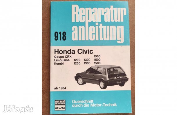 Honda Civic javítási karbantartási könyv