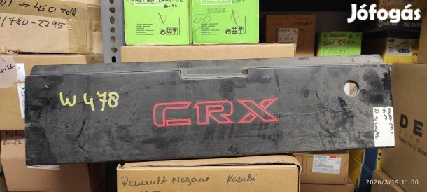 Honda Crx hátsó közép 1984-1987 piros felirat