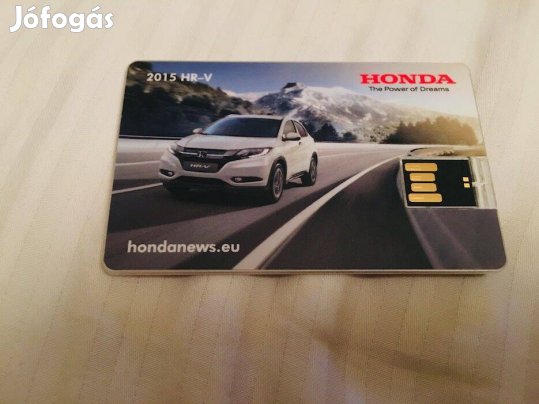 Honda HR-V USB 2.0 kártya formájú lap pendrive 8 GB