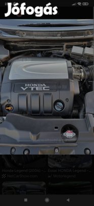 Honda Legend 2008 as motor 