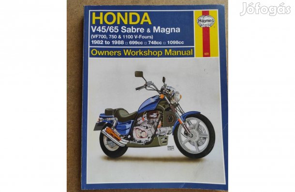 Honda Sabre Magna V45/65 javítási könyv