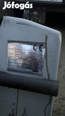 Honda motoros seprűs gép porelszívós eladó  
