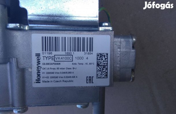 Honeywell vk 4100 c gázszelep bf 1062 gyújtázvezérlő