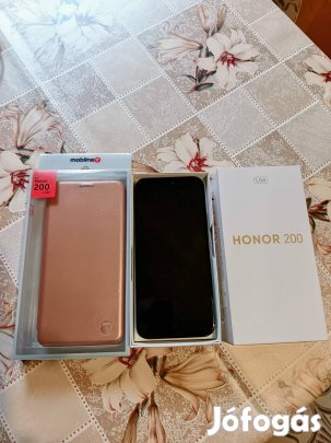 Honor 200 Lite 256GB / 8GB RAM -  eladó tok+doboz+töltő 