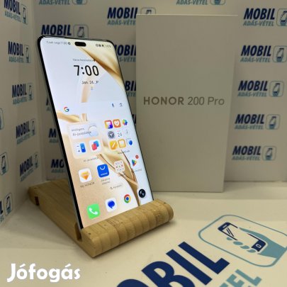 Honor 200 Pro Kártyafüggetlen 512 GB, 12 hó garancia