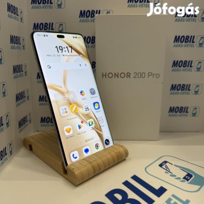 Honor 200 Pro Kártyafüggetlen 512 GB, 12 hó garancia