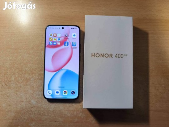 Honor 400 5G 8/256GB Dual Független Újszerű Fekete Garancia !