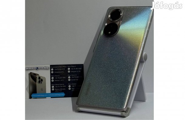 Honor 50 5G 128GB ezüst, Használt Garanciával!