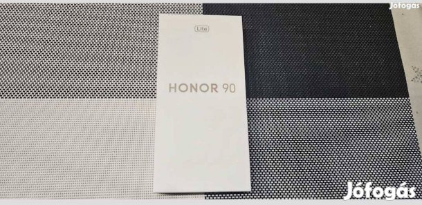 Honor 90 Lite 5G 8/256GB Dual Új Fekete 2 Év Gar !