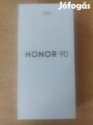 Honor 90 lite 256gb 8gb ram midnight blk, új bontatlan mobiltelefon