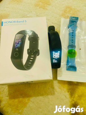 Honor Band 5 okoskarkötő,fekete,használt,vízálló,Szekszárd,7000Ft