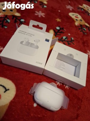 Honor Choice X7 Lite vezetéknélküli fülhallgató bontatlan új